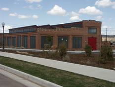 Machine Shop with Parking Lot